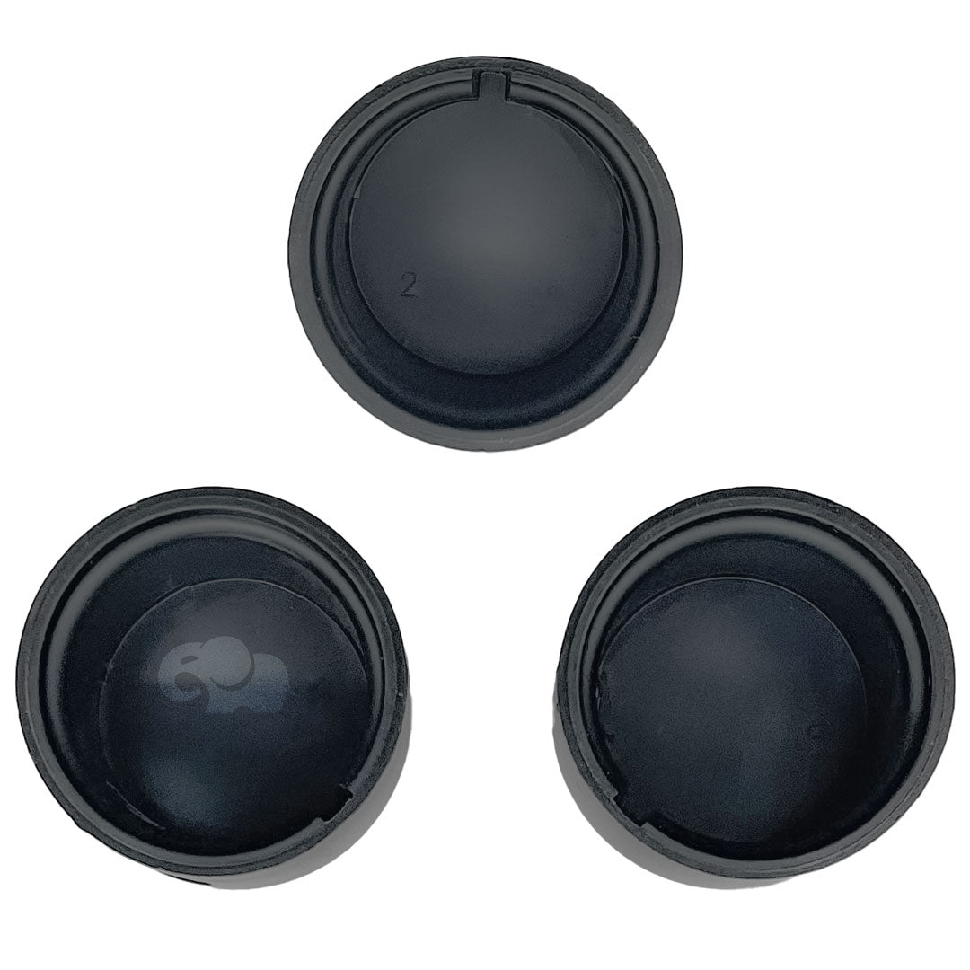 Paramount PCC2000 Step Nozzle Caps - Black | Model: 005-552-5032-03
