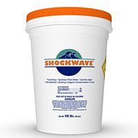 ShockWave® Cal-Hypo Pool Shock 50 lb, Fast-Acting Chlorine Sanitizer | 25241