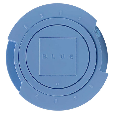 Blue square Q360 pop-up sprinkler head with nozzles