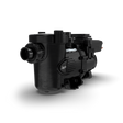 Jandy ePump variable-speed pool pump with mounted SpeedSet controller, black