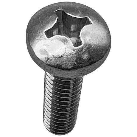 Stainless steel Phillips head set screw with 1/4-20 left-hand thread for IntelliFlo and WhisperFlo VST pump impeller