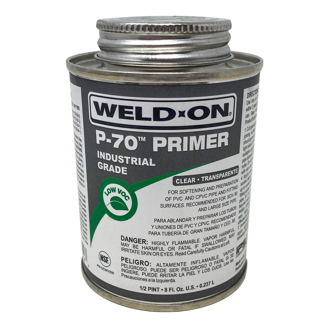 Weld-On P-70 Clear PVC Primer - Pint