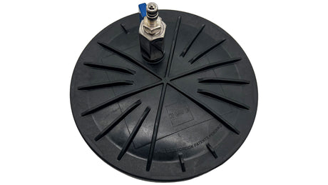 Black round Blue Square Q360 valve winterizing kit with metal fitting on top