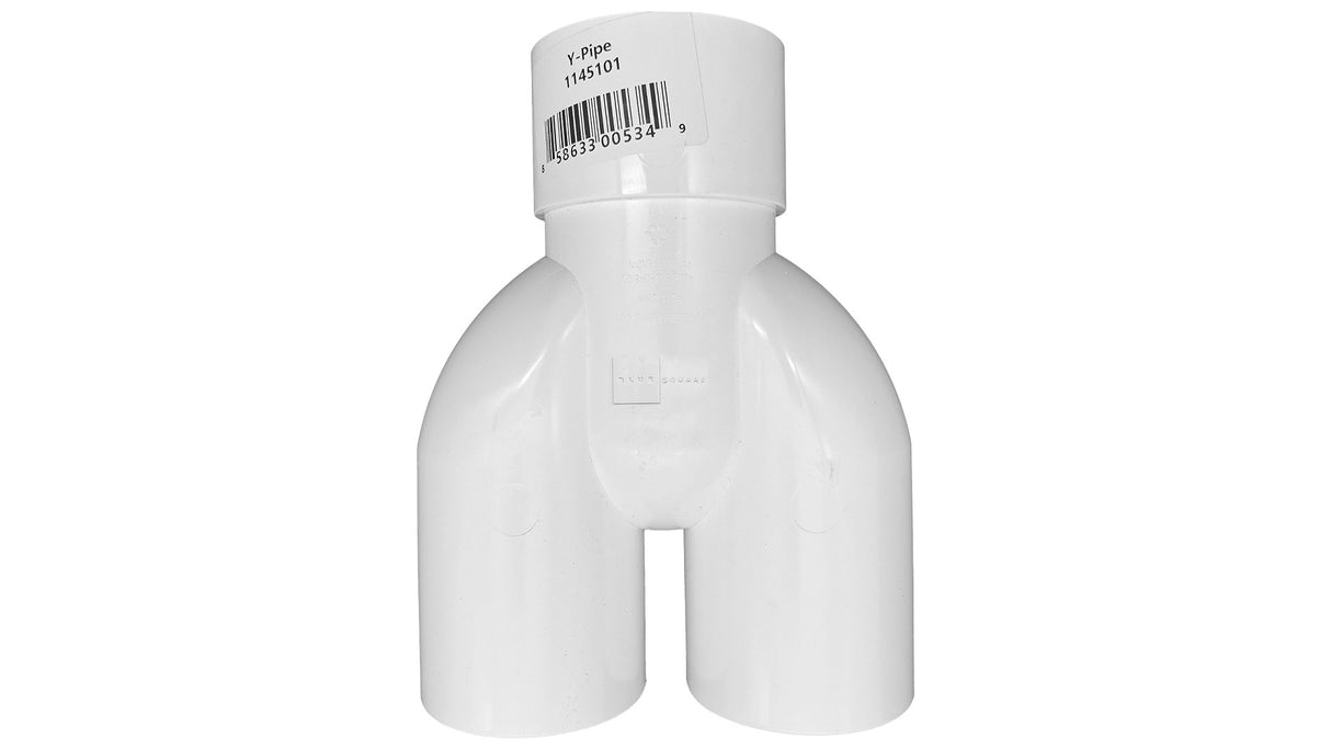 Blue Square Y-Pipe PVC Fitting | 1145101