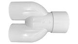 Blue Square Y-Pipe PVC Fitting | 1145101