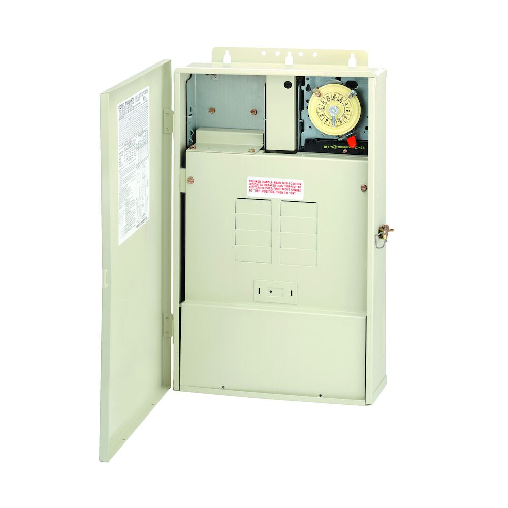 Intermatic 100A Load Center with 300W Transformer and T103M Mechanism | T40003RT3