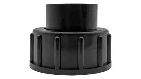 Black plastic 25mm half union fitting for Waterco Multicyclone 50