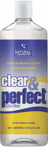 Natural Chemistry Clear & Perfect Pool Water Clarifier 1 Qt | 13500NCM