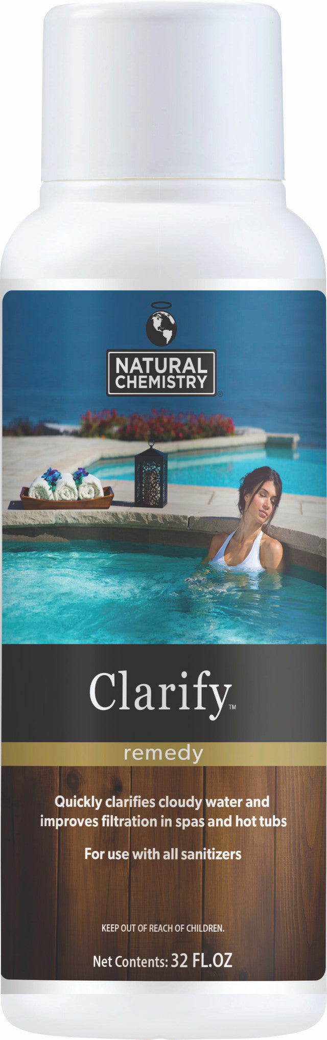 Natural Chemistry Spa Clarify 32 oz Water Clarifier | 14233NCM