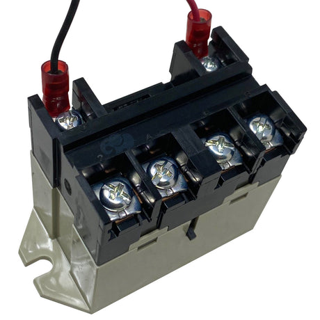 Intermatic 3HP 24VDC DPST relay with screw terminals and mounting base