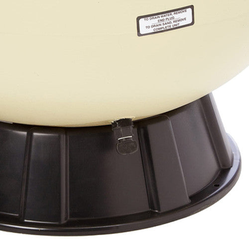 Pentair Tank Assembly TR60 with Foot, Butt Threaded, Tan | 154638