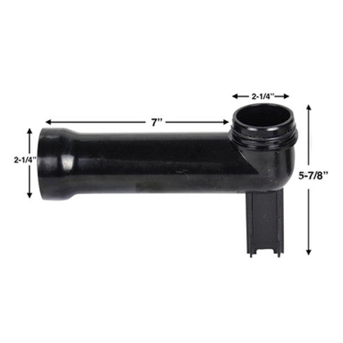 Pentair Pipe Assembly Outlet - Quad D.E. Filter Replacement CC PLS | 170036