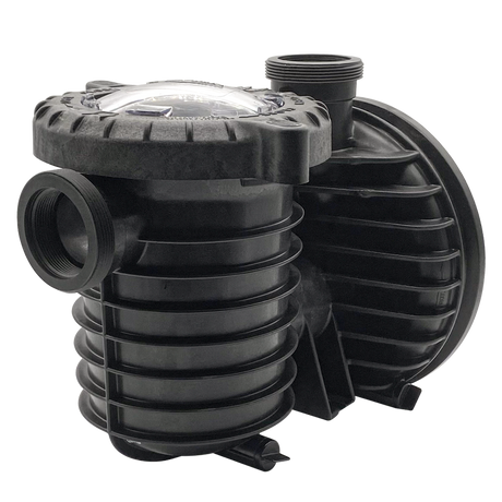 IntelliPro VS pump tank body assembly with threaded inlet and clear top lid