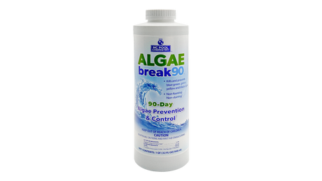 NC Pool Chemistry Algae Break 90 1 qt algae prevention and control bottle