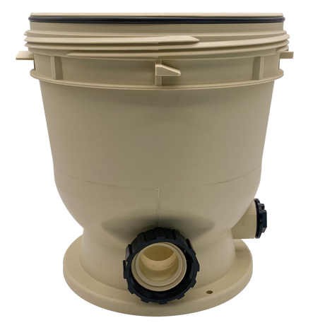Pentair almond tank bottom for Clean & Clear 50/75 sq ft pool filter, model 178562