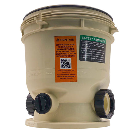 Pentair Almond Tank Bottom for Clean & Clear 50/75 Sq Ft Filters | 178562