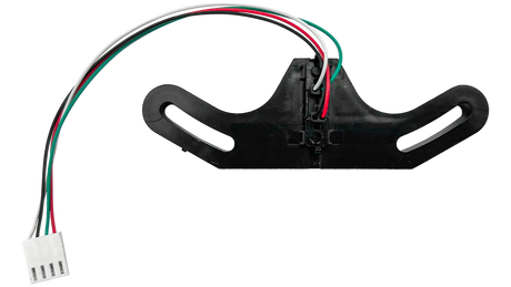 Black 8-port sensor assembly with wiring harness and connector ends