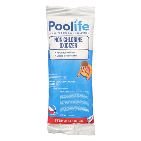 Poolife Non-Chlorine Oxidizer pool treatment bag, 1 lb.