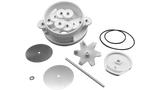Top Feed 6-Port Ball Valve Complete Rebuild Kit - Pentair In-Floor(A&A) | 230055