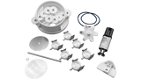 Top Feed Complete 6 Port T-Valve Retro-Fit Rebuild Gear Kit - Pentair In-Floor(A&A) | 230065