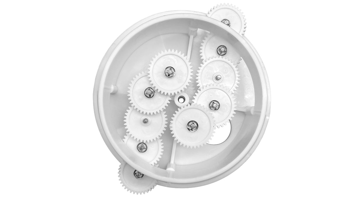 Top Feed Complete 6 Port T-Valve Retro-Fit Rebuild Gear Kit - Pentair In-Floor(A&A) | 230065