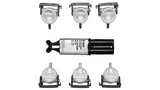 Low Profile Complete 6-Port T-Valve Retro-Fit Rebuild Gear Kit - Pentair In-Floor(A&A) | 230066