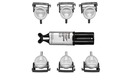 Low Profile Complete 6-Port T-Valve Retro-Fit Rebuild Gear Kit - Pentair In-Floor(A&A) | 230066
