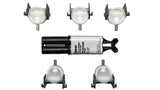 Top Feed Complete 5 Port T-Valve Retro-Fit Rebuild Gear Kit - Pentair In-Floor(A&A) | 230067