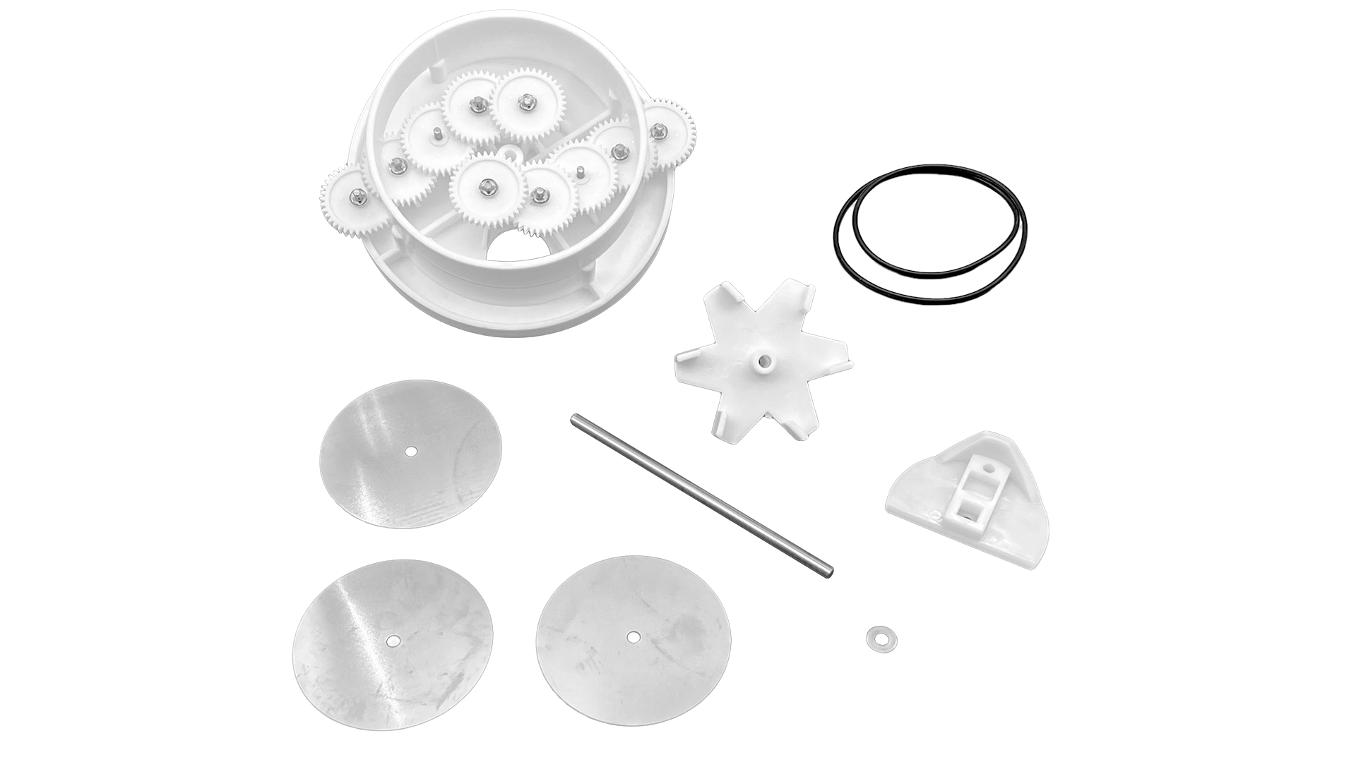 Pentair A&A 1-1/2" 6-Port Top Feed Parts Kit Complete Replacement Kit - Thumbnail 5