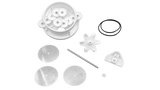 Top Feed Complete 6 Port T-Valve Rebuild Gear Kit - Pentair In-Floor(A&A) || 230068