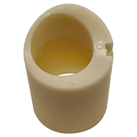 Pentair low profile valve speed nozzle for inside installation, beige cylindrical plastic fitting