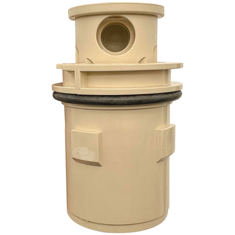 Tan Pentair G4V Venturi pop-up head for in-floor pool cleaning system