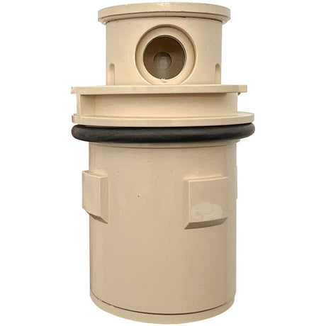 Pentair G4 adjustable flow pop-up head in tan with black O-ring seal
