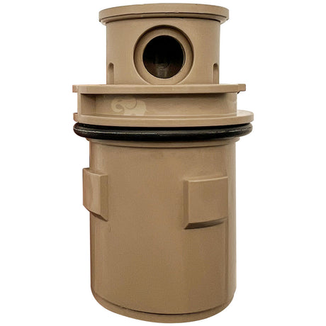 Pentair G4 adjustable flow pop-up head in gold with black O-ring seal