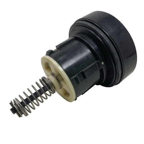 Black low-flow pop-up head with spring mechanism for Pentair in-floor system