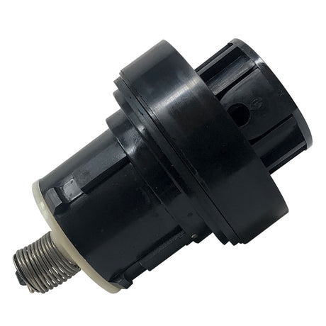 Black low flow pop-up head with spring assembly for Pentair in-floor pool cleaning system