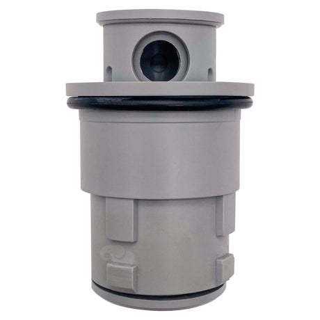 Light gray Pentair Gamma Series 2 adjustable flow pop-up head adapter