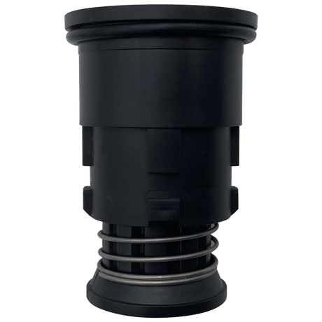 Black Gamma 2 Venturi pop-up head with spring base for Pentair in-floor pool cleaning system
