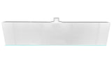 CMP Natural Wonders® 36" White Waterfall – Back Port Design with 6" Extended Lip | 25577-330-000