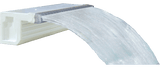 CMD 24" White Natural Wonders® Rainfall Waterfall with Back Port (6" Lip) || 25587-230-000