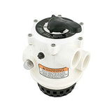 Pentair 1‑1/2″ 6‑Way TA (V‑Thread) Multiport Valve, White | 261124