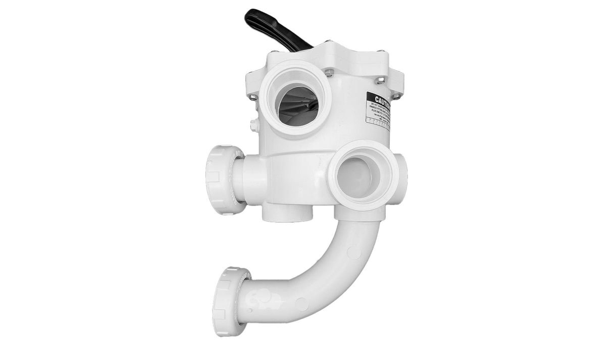 Pentair Hi-Flow 2" FNS Plus Filter Multiport Valve with Plumbing | 261152