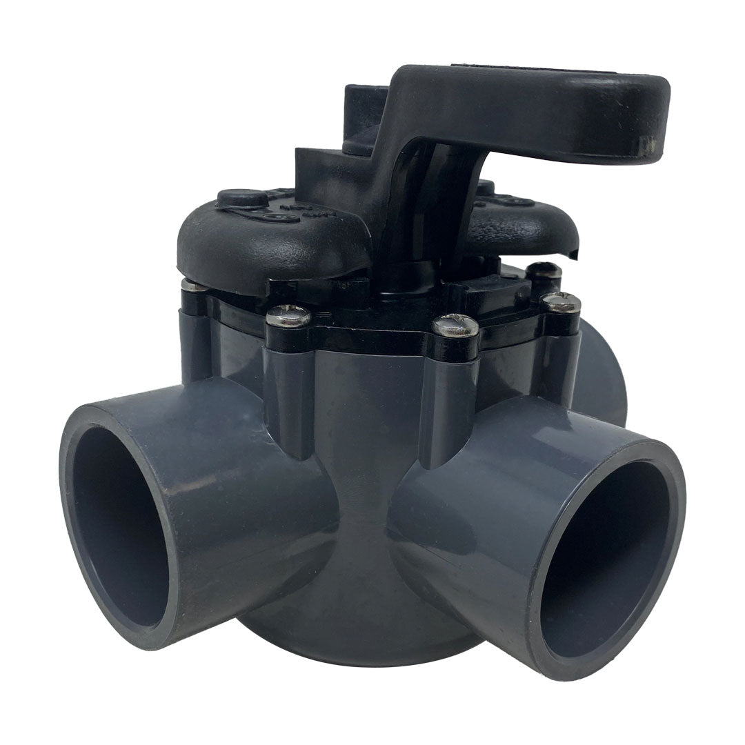 Pentair 1.5" 3-Way PVC Diverter Valve | 263037