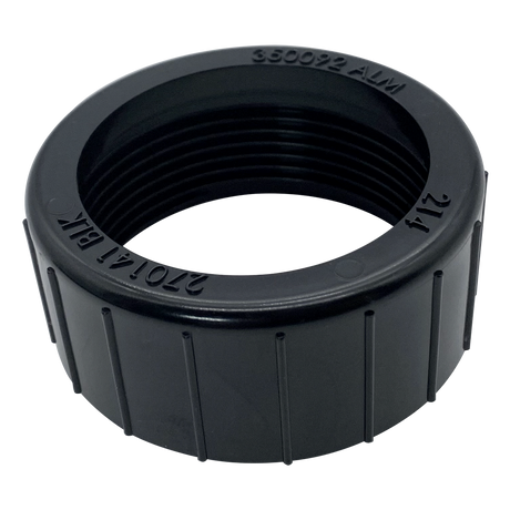 Black threaded union nut for Pentair SuperFlo VS/VST pool pump