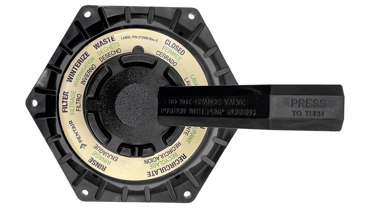 Pentair HiFlow Valve Top Assembly – 1½″ Multiport | 272531