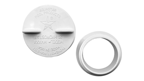 Pentair AquaStar 1.5-inch hydrostatic relief valve with threaded cap and ring