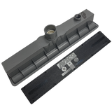 AVSC Single Standard Top Channel Drain Black - Pentair In-Floor(A&A) | 285004
