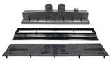 AVSC Dual Standard Top Channel Drain Black - Pentair In-Floor(A&A) | 286114