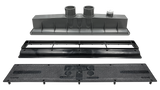 AVSC Dual Standard Top Channel Drain Black - Pentair In-Floor(A&A) | 286114