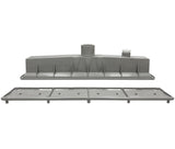 AVSC Single Pebble Top Channel Drain Light Gray - Pentair In-Floor(A&A) | 288102